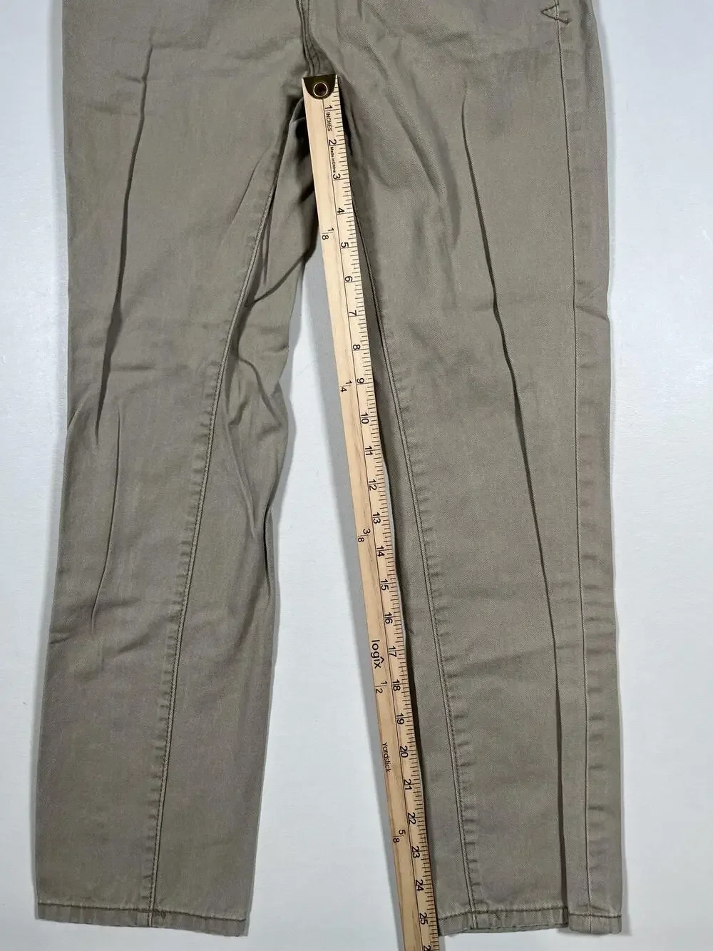 Lucky Brand Chino Pants Boys 14 Beige Khaki Twill Slim Fit Casual School Play